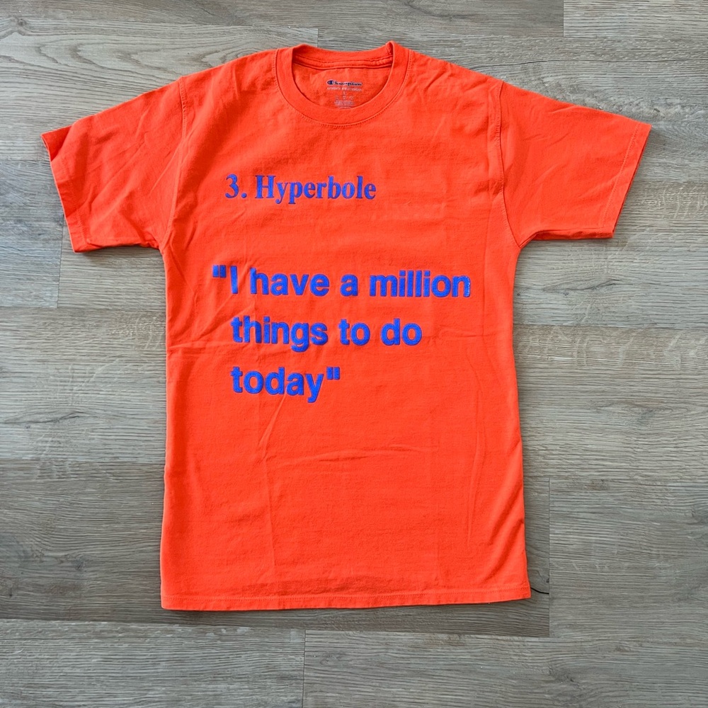 Virgil Abloh Canary Yellow - Hyperbole T-Shirt